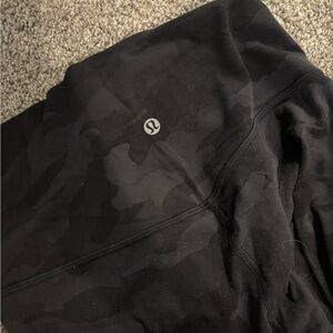 lululemon athletica  25” Black Camouflage Leggings